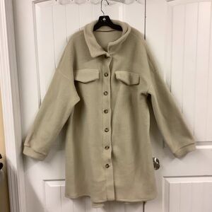 Sheppa Tan Shacket size 3X/4X
